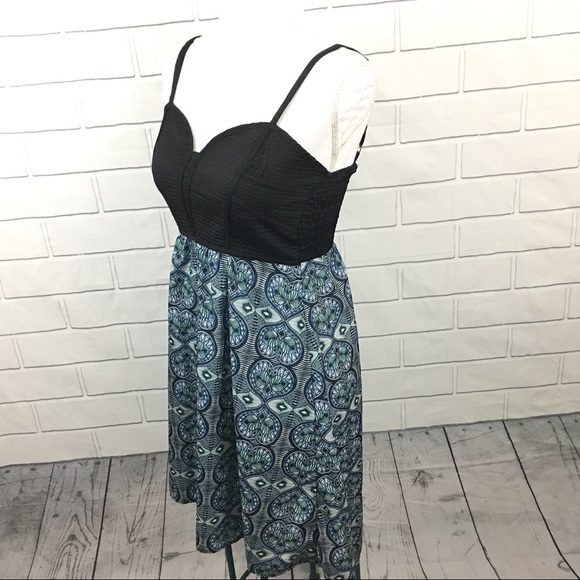 Love 21 Womens Dress Size Medium Pin Up Boho Sweet - Picture 4 of 8